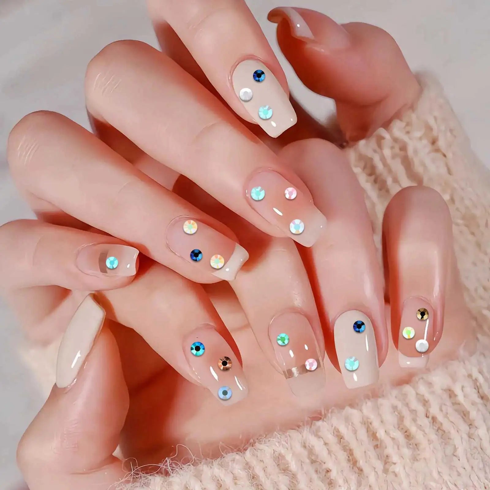 40-Color Jelly Rhinestone Craft Kit – Sparkling Gems for DIY Beadazzling & Creative Projects