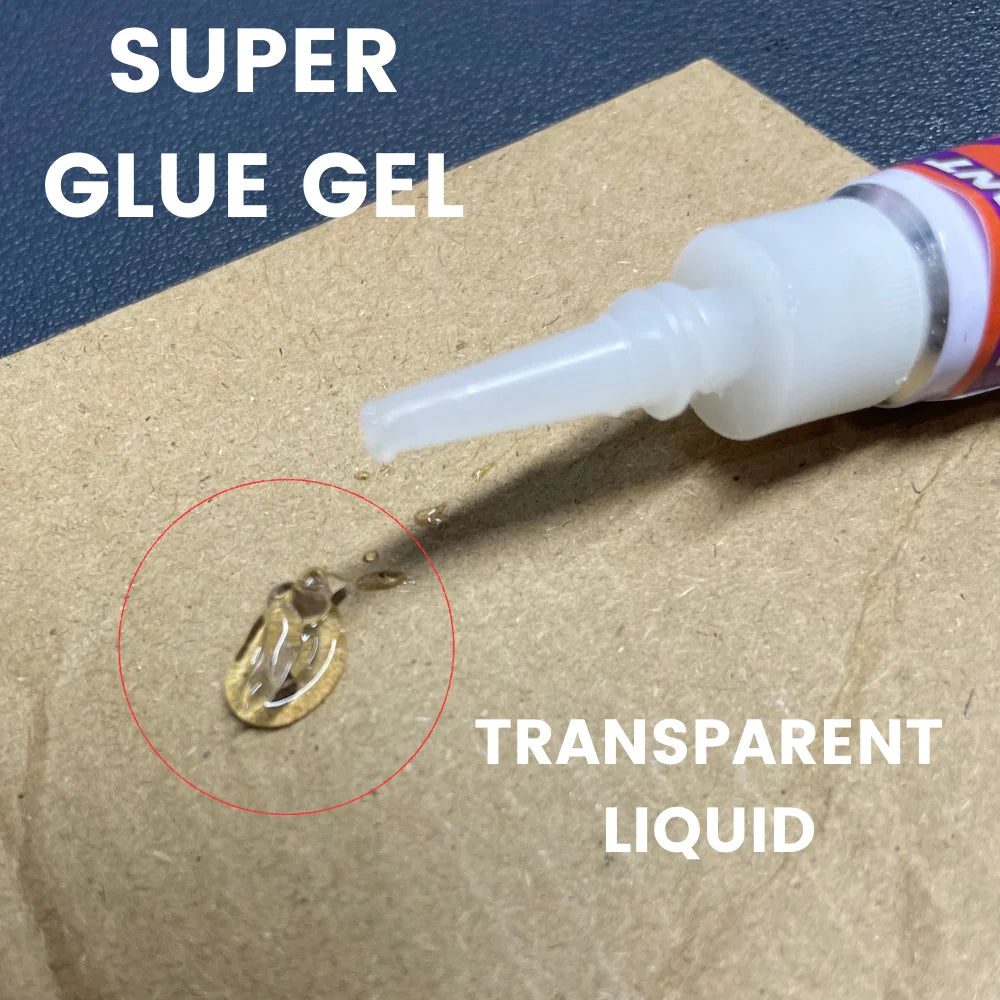 UltraBond Super Glue Gel — Fast-Dry Precision Adhesive (Waterproof & Strong Hold)